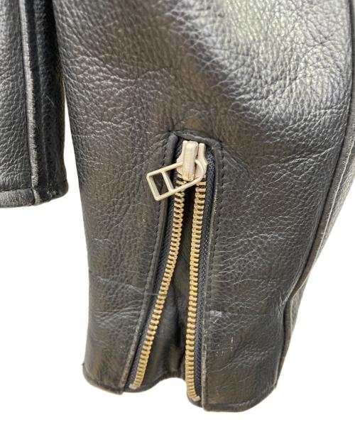 HARLEY-DAVIDSON（ハーレーダビッドソン）HARLEY-DAVIDSON (ハーレーダビッドソン) ダブルライダースジャケット ブラック サイズ:XLの古着・服飾アイテム