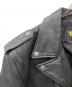 中古・古着 HARLEY-DAVIDSON (ハーレーダビッドソン) ダブルライダースジャケット ブラック サイズ:XL：22000円