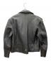 HARLEY-DAVIDSON (ハーレーダビッドソン) ダブルライダースジャケット ブラック サイズ:XL：22000円