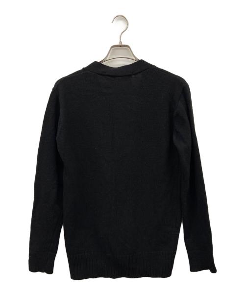 PLAY COMME des GARCONS（プレイコムデギャルソン）PLAY COMME des GARCONS (プレイコムデギャルソン) PLAY COMME des GARCONS厚手カーディガン ブラック サイズ:Lの古着・服飾アイテム