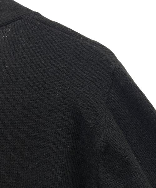 PLAY COMME des GARCONS（プレイコムデギャルソン）PLAY COMME des GARCONS (プレイコムデギャルソン) PLAY COMME des GARCONS厚手カーディガン ブラック サイズ:Lの古着・服飾アイテム