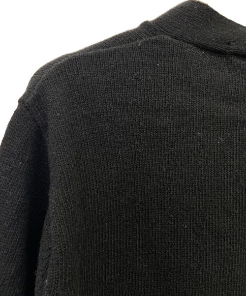 PLAY COMME des GARCONS（プレイコムデギャルソン）PLAY COMME des GARCONS (プレイコムデギャルソン) PLAY COMME des GARCONS厚手カーディガン ブラック サイズ:Lの古着・服飾アイテム