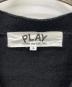 PLAY COMME des GARCONS (プレイコムデギャルソン) PLAY COMME des GARCONS厚手カーディガン ブラック サイズ:L：12000円