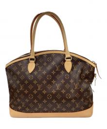 LOUIS VUITTON（ルイ ヴィトン）の古着「Louis Vuitton　モノグラム　ロックイットオリゾンタル　トートバッグ」｜ブラウン
