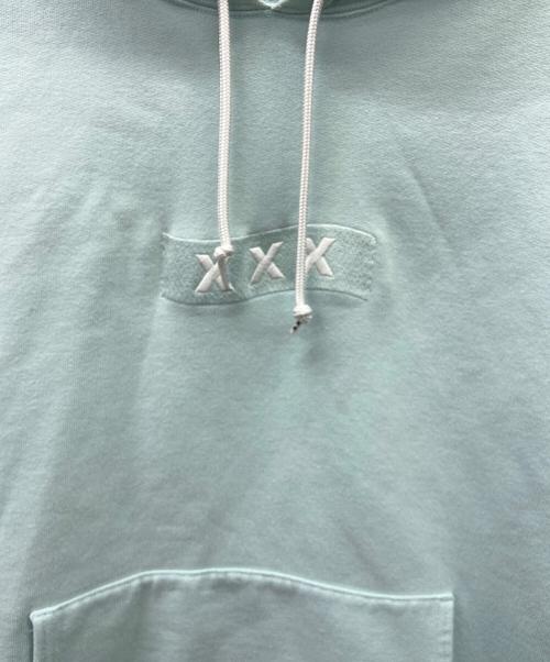 GOD SELECTION XXX（ゴッド セレクション トリプルエックス）GOD SELECTION XXX (ゴッド セレクション トリプルエックス) GOD SELECTION XXXプルオーバーパーカー サックスブルー サイズ:Sの古着・服飾アイテム