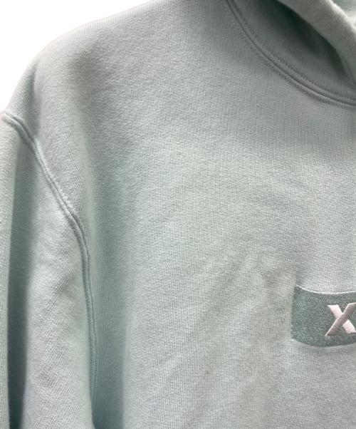 GOD SELECTION XXX（ゴッド セレクション トリプルエックス）GOD SELECTION XXX (ゴッド セレクション トリプルエックス) GOD SELECTION XXXプルオーバーパーカー サックスブルー サイズ:Sの古着・服飾アイテム