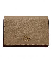 COACH（コーチ）の古着「coach　カードケース」｜ベージュ