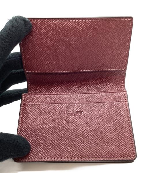 COACH（コーチ）COACH (コーチ) coach　カードケース ベージュの古着・服飾アイテム