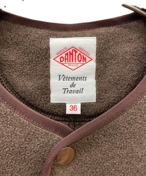 DANTON（ダントン）DANTON (ダントン) フリースジャケット ブラウン サイズ:SIZE36の古着・服飾アイテム