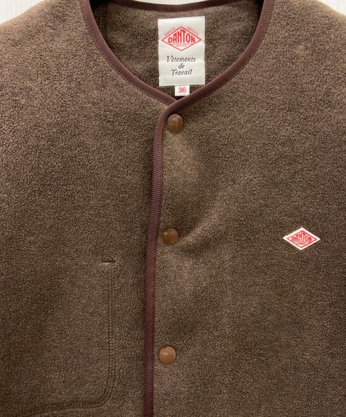 DANTON（ダントン）DANTON (ダントン) フリースジャケット ブラウン サイズ:SIZE36の古着・服飾アイテム