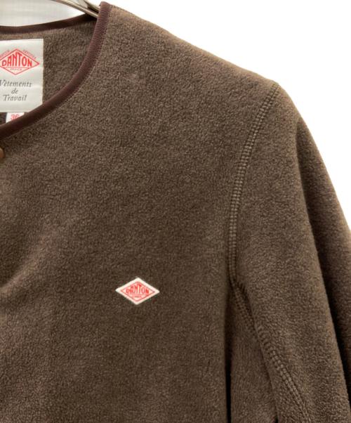 DANTON（ダントン）DANTON (ダントン) フリースジャケット ブラウン サイズ:SIZE36の古着・服飾アイテム