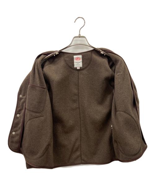 DANTON（ダントン）DANTON (ダントン) フリースジャケット ブラウン サイズ:SIZE36の古着・服飾アイテム