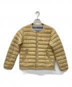 DANTONダントン）の古着「DANTONダウンジャケット」｜ベージュ