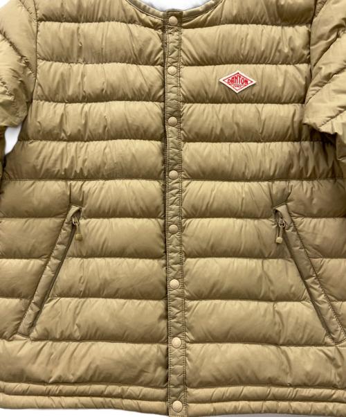 DANTON（ダントン）DANTON (ダントン) DANTONダウンジャケット ベージュ サイズ:SIZE 34の古着・服飾アイテム