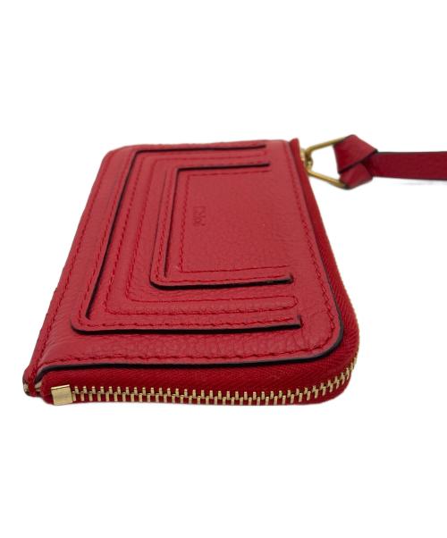 Chloe（クロエ）Chloe (クロエ) コインケース　MARCIE レッドの古着・服飾アイテム