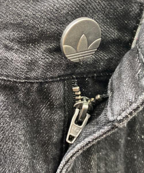 adidas（アディダス）adidas (アディダス) adidasデニムパンツ ブラック サイズ:Mの古着・服飾アイテム