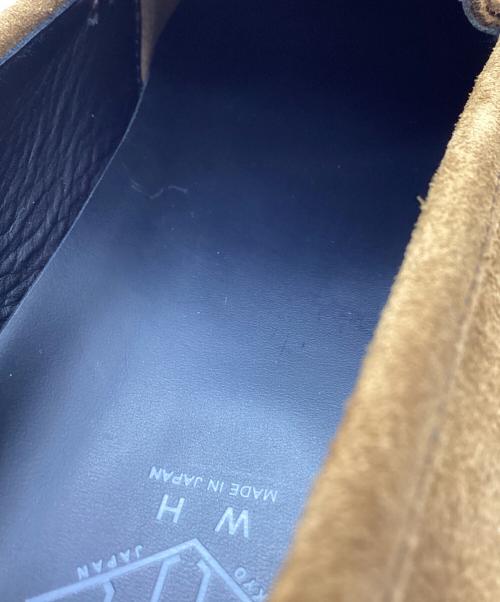 W.H（ダブルエイチ）W.H (ダブルエイチ) W.H　ビットローファー キャメル サイズ:8の古着・服飾アイテム