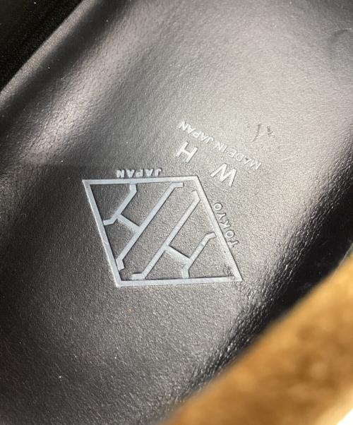 W.H（ダブルエイチ）W.H (ダブルエイチ) W.H　ビットローファー キャメル サイズ:8の古着・服飾アイテム