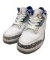 NIKE（ナイキ）の古着「NIKE　Jordan 3 Retro True Blue and Copper　ハイカットスニーカー」｜ホワイト×ブルー