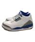 NIKE (ナイキ) NIKE　Jordan 3 Retro True Blue and Copper　ハイカットスニーカー ホワイト×ブルー サイズ:27.5㎝：12000円