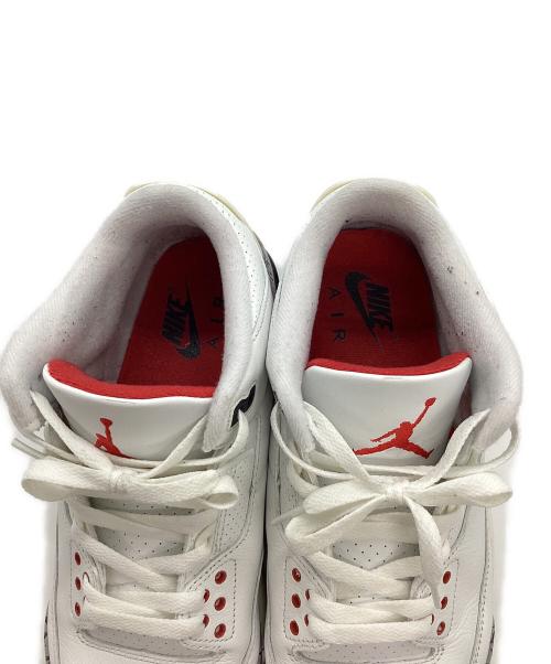 NIKE（ナイキ）NIKE (ナイキ) Air Jordan 3 Retro White Cement Reimagined ホワイト×グレー サイズ:27.5の古着・服飾アイテム