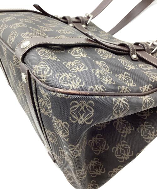LOEWE（ロエベ）LOEWE (ロエベ) トートバッグ リピートアナグラム ブラウン サイズ:なしの古着・服飾アイテム