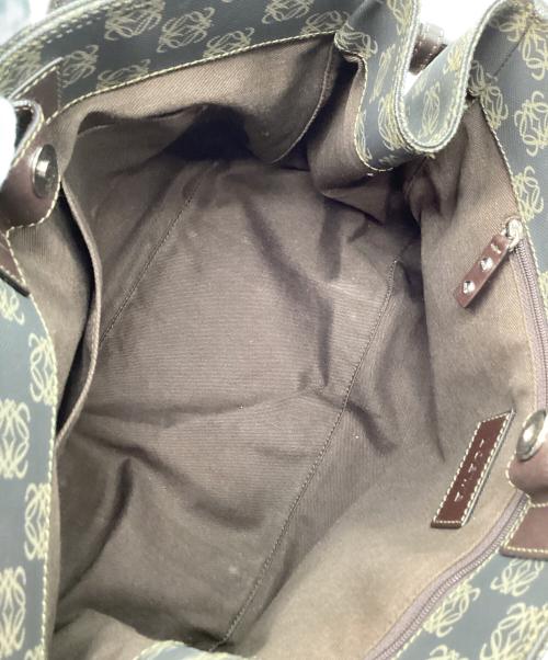 LOEWE（ロエベ）LOEWE (ロエベ) トートバッグ リピートアナグラム ブラウン サイズ:なしの古着・服飾アイテム