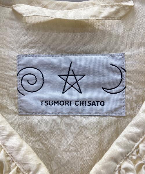 tsumori chisato（ツモリチサト）tsumori chisato (ツモリチサト) リバーシブルプリーツジャケット　イッセイミヤケ アーカイブ 90s アイボリー サイズ:Mの古着・服飾アイテム