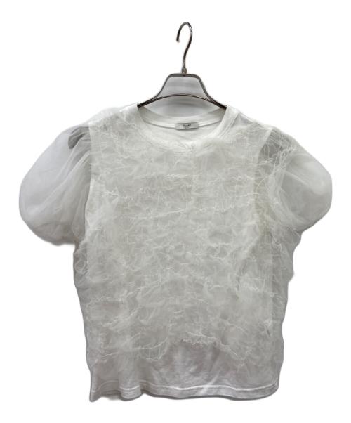 CLANE（クラネ）CLANE (クラネ) CLANE半袖カットソー ホワイト サイズ:size2の古着・服飾アイテム
