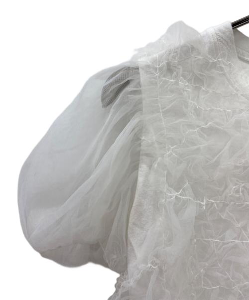 CLANE（クラネ）CLANE (クラネ) CLANE半袖カットソー ホワイト サイズ:size2の古着・服飾アイテム