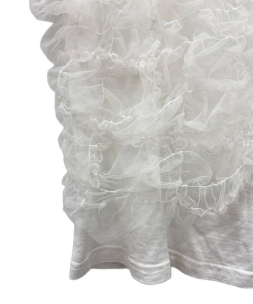CLANE（クラネ）CLANE (クラネ) CLANE半袖カットソー ホワイト サイズ:size2の古着・服飾アイテム