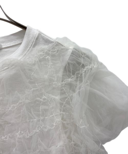 CLANE（クラネ）CLANE (クラネ) CLANE半袖カットソー ホワイト サイズ:size2の古着・服飾アイテム