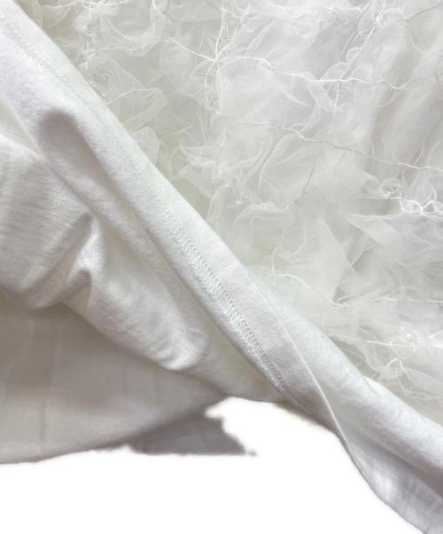 CLANE（クラネ）CLANE (クラネ) CLANE半袖カットソー ホワイト サイズ:size2の古着・服飾アイテム
