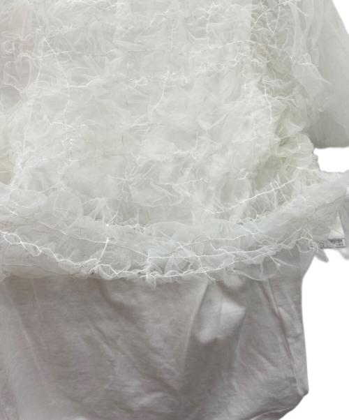 CLANE（クラネ）CLANE (クラネ) CLANE半袖カットソー ホワイト サイズ:size2の古着・服飾アイテム