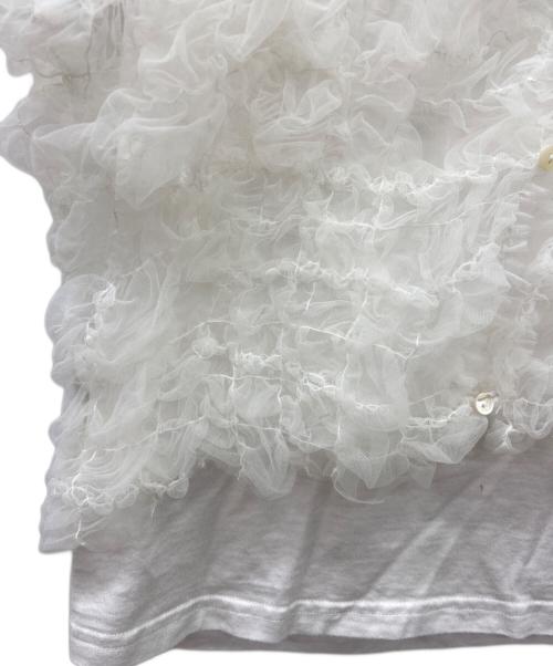 CLANE（クラネ）CLANE (クラネ) CLANE半袖カットソー ホワイト サイズ:size2の古着・服飾アイテム