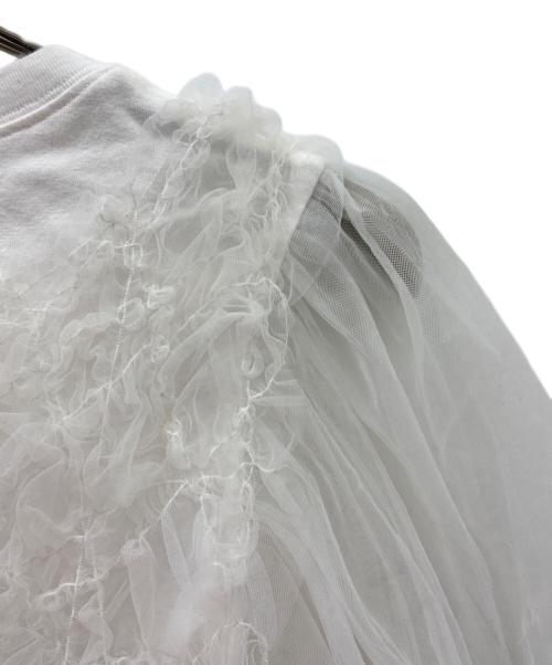 CLANE（クラネ）CLANE (クラネ) CLANE半袖カットソー ホワイト サイズ:size2の古着・服飾アイテム