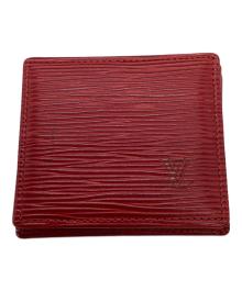 LOUIS VUITTON（ルイ ヴィトン）の古着「エピ ポルトモネ・ボワット」｜レッド