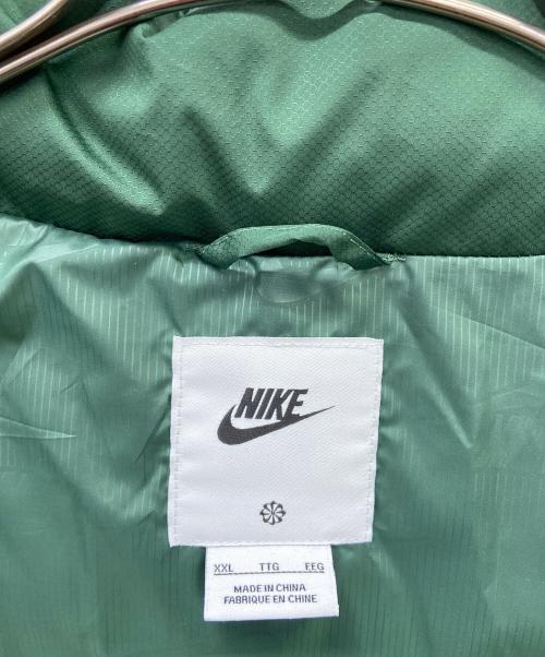 NIKE（ナイキ）NIKE (ナイキ) NIKE　中綿ジャケット グリーン サイズ:XXLの古着・服飾アイテム