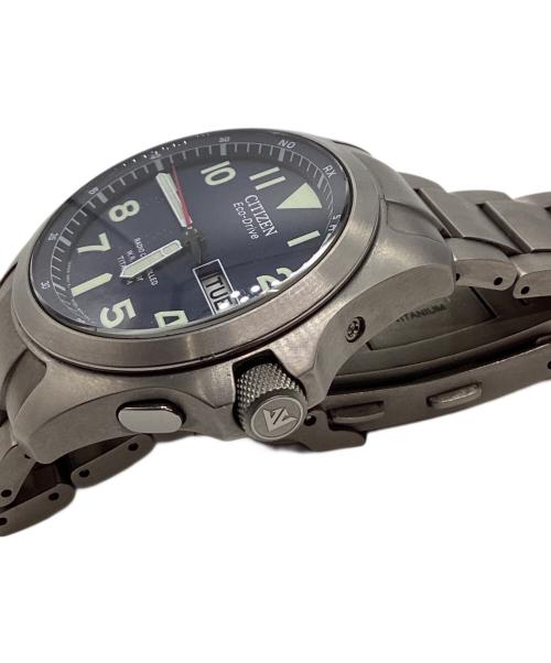 CITIZEN（シチズン）CITIZEN (シチズン) CITIZEN　Eco‐Drive　リストウォッチ ネイビーの古着・服飾アイテム