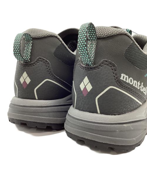 mont-bell（モンベル）mont-bell (モンベル) mont-bell　トレールフライヤー リールアジャスト　ローカットスニーカー グレー サイズ:25㎝の古着・服飾アイテム