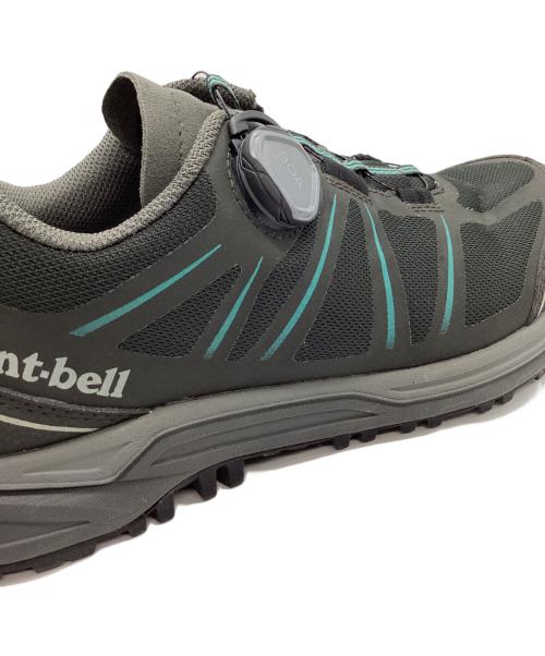 mont-bell（モンベル）mont-bell (モンベル) mont-bell　トレールフライヤー リールアジャスト　ローカットスニーカー グレー サイズ:25㎝の古着・服飾アイテム