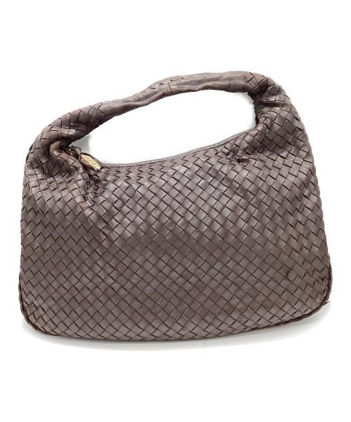 BOTTEGA VENETA（ボッテガベネタ）BOTTEGA VENETA (ボッテガベネタ) BOTTEGA VENETA　ハンドバッグ ブラウンの古着・服飾アイテム