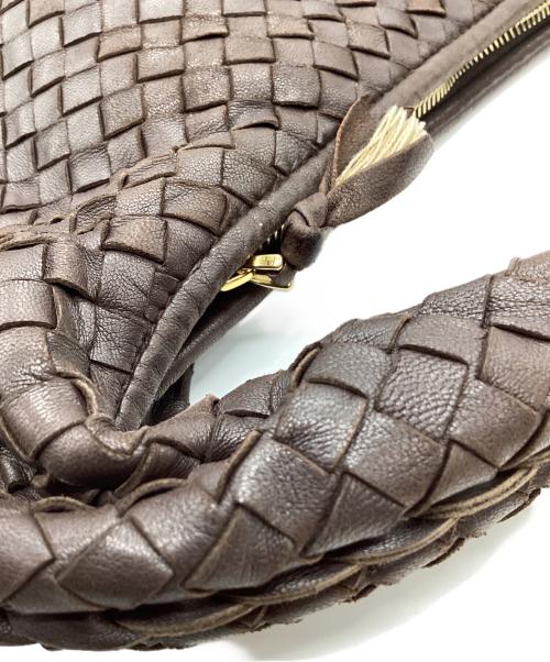 BOTTEGA VENETA（ボッテガベネタ）BOTTEGA VENETA (ボッテガベネタ) BOTTEGA VENETA　ハンドバッグ ブラウンの古着・服飾アイテム