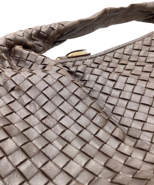 BOTTEGA VENETA（ボッテガベネタ）BOTTEGA VENETA (ボッテガベネタ) BOTTEGA VENETA　ハンドバッグ ブラウンの古着・服飾アイテム