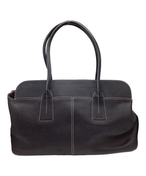 TOD'S（トッズ）TOD'S (トッズ) TOD'S　トートバッグ ブラックの古着・服飾アイテム