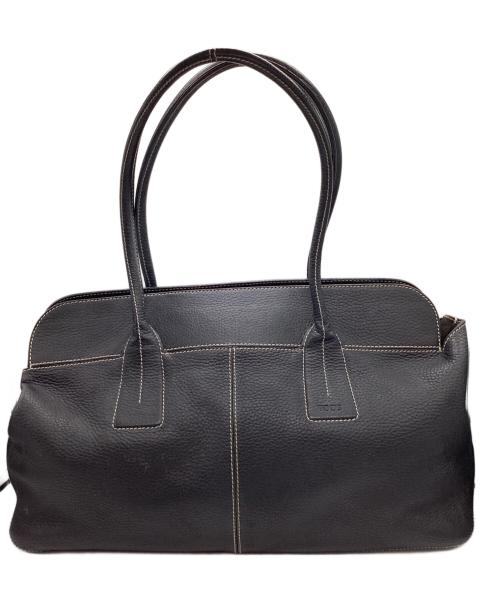 TOD'S（トッズ）TOD'S (トッズ) TOD'S　トートバッグ ブラックの古着・服飾アイテム
