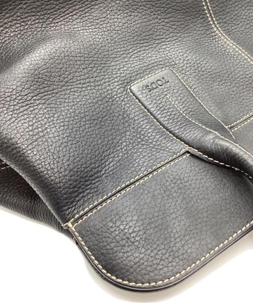TOD'S（トッズ）TOD'S (トッズ) TOD'S　トートバッグ ブラックの古着・服飾アイテム