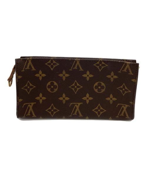 LOUIS VUITTON（ルイ ヴィトン）LOUIS VUITTON (ルイ ヴィトン) LOUIS VUITTON　モノグラム　ハンドポーチ ブラウンの古着・服飾アイテム