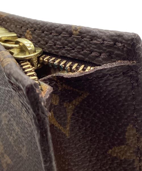 LOUIS VUITTON（ルイ ヴィトン）LOUIS VUITTON (ルイ ヴィトン) LOUIS VUITTON　モノグラム　ハンドポーチ ブラウンの古着・服飾アイテム