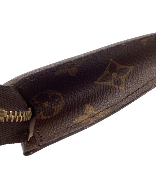 LOUIS VUITTON（ルイ ヴィトン）LOUIS VUITTON (ルイ ヴィトン) LOUIS VUITTON　モノグラム　ハンドポーチ ブラウンの古着・服飾アイテム